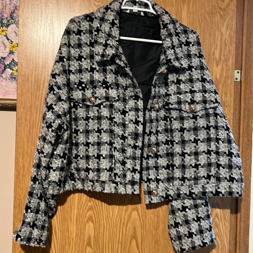 Ophelia Rose Lined Tweed Jacket